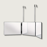 GlamAura - Rotating 3-Sided Mirror for Styling-1